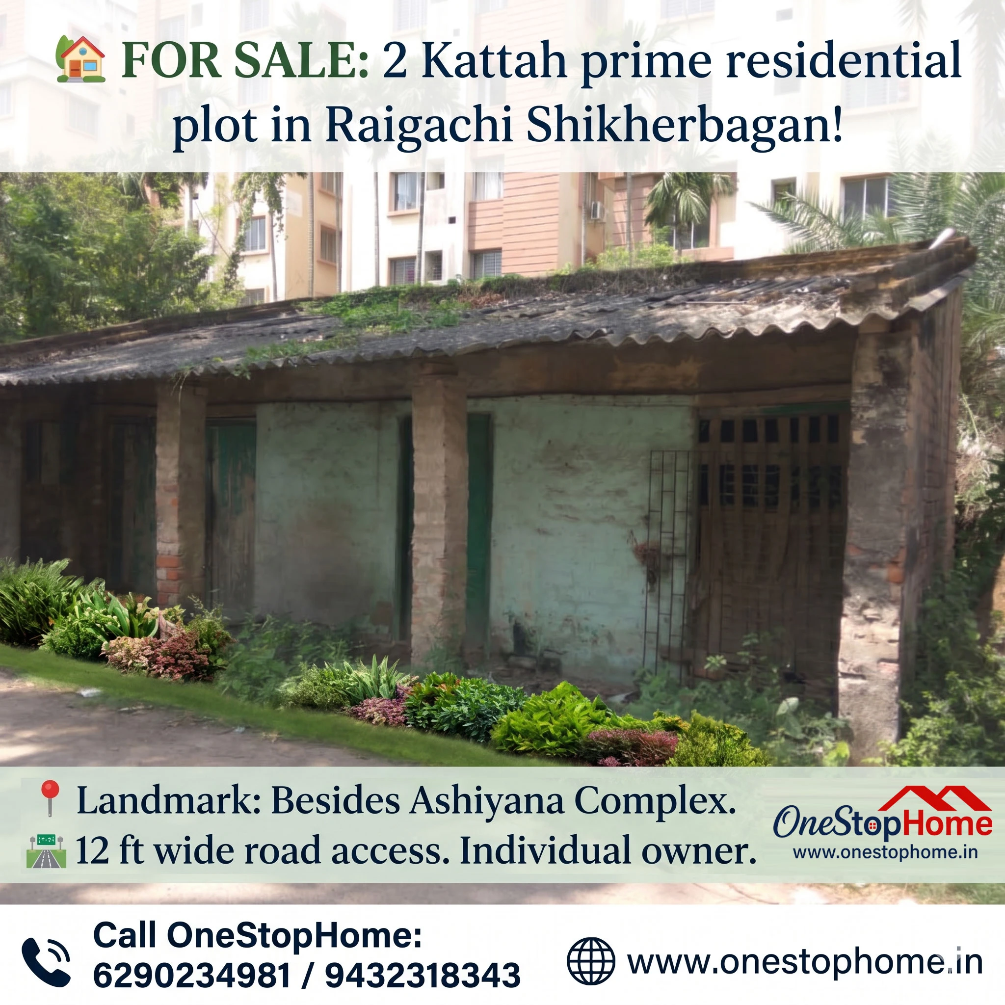 Buy 2 Kattah Residential Plot in Raigachi Shikherbagan | Kolkata